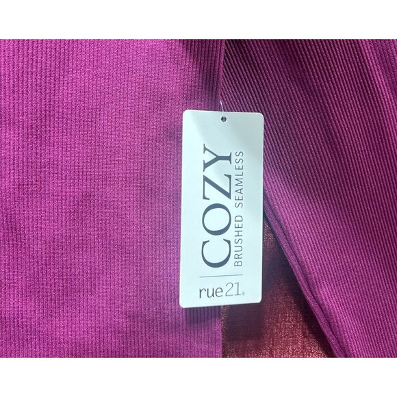 Rue 21 - Women's 1/2 Zip Long Sleeve Shirt - Purple - Extra Large - Picture 8 of 13